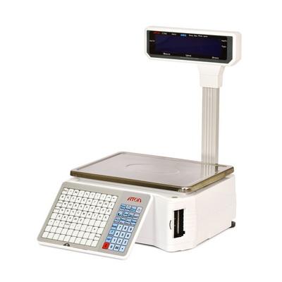 Весы с печатью этикеток АТОЛ LS5X (со стойкой, лицензия FDU) Весы с печатью этикеток АТОЛ LS5X (со стойкой, лицензия FDU)